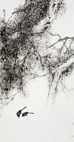 雪小石采集到国画--水墨 画