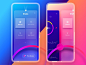 Exodus Wallet 3.0. The Styles Page skins app styles feather dual shade picker personalized app theme crypto color picker slider interaction app mobile ui ux