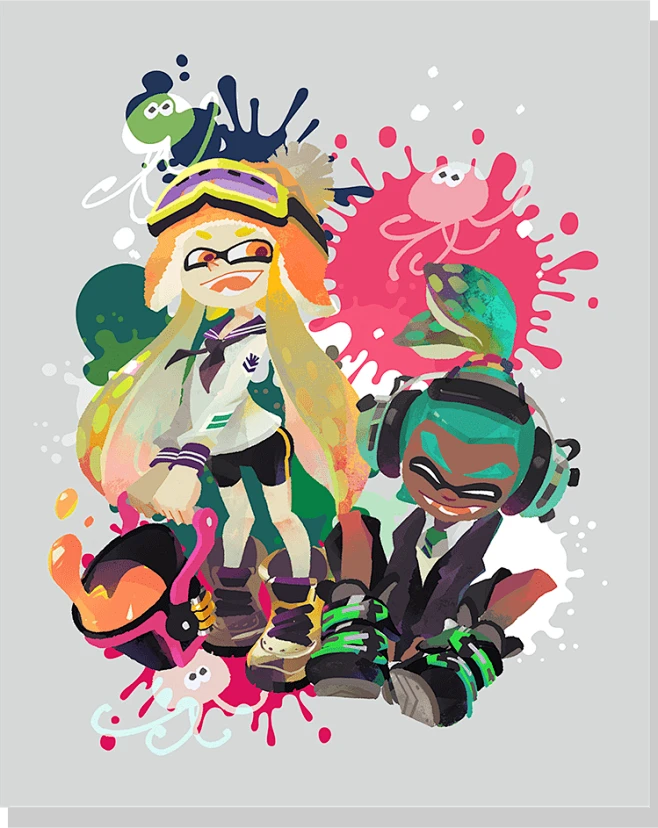 Gallery | Splatoon Base | Nintendo-花瓣网