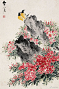 #国画花鸟# 江寒汀（1903～1963）作品欣赏 ​​​​