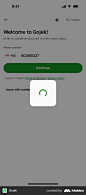Gojek screen