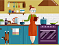 Kitchen Illustration