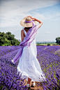 Patricia and Lavender in Italy by Marco Ravenna 