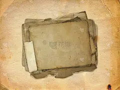 古老的,纸,抽象,褐色背景,过去,相册,贺卡,空白的,留白,水平画幅