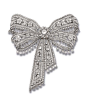 AN ELEGANT BELLE EPOQUE DIAMOND BOW BROOCH, BY CARTIER – Christie’s