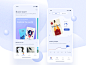 Buuk Store -  The simple book store app for nerfs ux app store illustration flat ecommerce ebook ui card button book