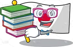 吉祥物,书,学生,折叠的,可爱的,国内著名景点,纺织品,技能