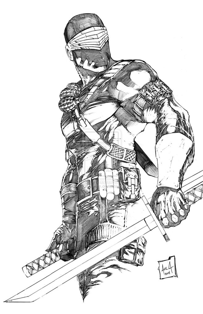 Snake eyes Pencils b...