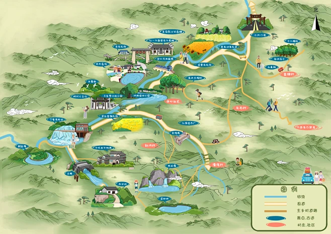 手绘景区地图的搜索结果_百度图片搜索-花瓣网