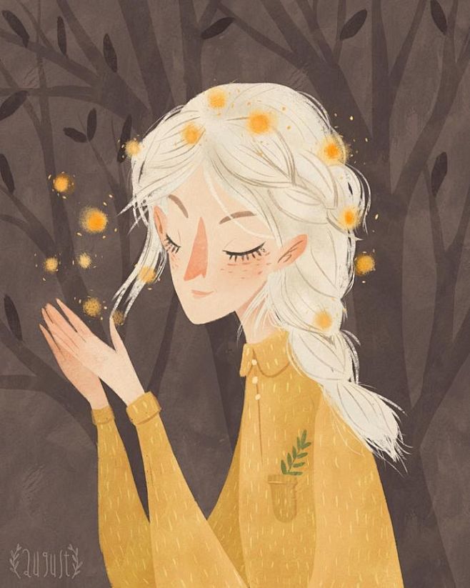 插画师August Ro作品    #插...
