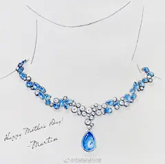 Martin Kats 法国传统珠宝手绘 ​​​​