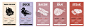 现代排字横幅手绘炸鸡鸭培根火腿牛排肉品抽象载体包装标签设计集.彩色纸背景图集.