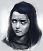 "A girl with no name", Laureline Paris : Come back to Digital and needed practice, here it is.