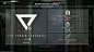 Warframe is also simple/clean/modern with a lot of strong graphical elements.