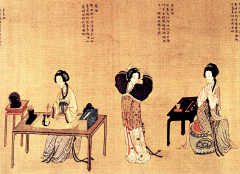 KIM_萝卜采集到国画美人图