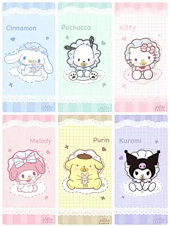 原创/手绘三丽鸥奶嘴系列手机壁纸 - 小红书