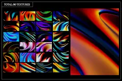 Dopamine – Liquid Abstract Textures 40款潮流未来科幻液体金属迷幻颗粒流体渐变海报背景底纹图片素材_UIGUI