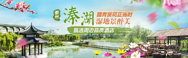溱湖湿地游