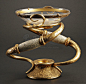 Dejah (Lynn Collins) and Sab Than (Dominic West) Wedding Chalice from John Carter