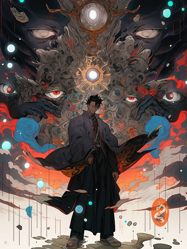 【咒魔：法相天地】图片_惊悚诡异图片素材-花瓣网
