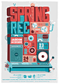 Spring Rec : Spring Rec poster -  Event in Rennes Britany - France