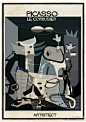 #求是爱插画# 艺术家和建筑师的完美混搭 by 意大利插画家 Federico Babina