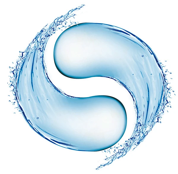 动感水阴阳太极psd素材