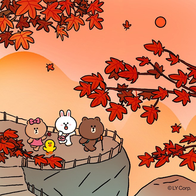 @LINEFRIENDS_CHINA 的...