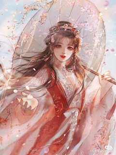 木易子霁采集到国风插画