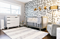 Inspiration for a contemporary nursery in Miami.