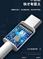 Type-c数据线适用vivo s12双引擎闪充iQOO Nex3s快充s10手机X60Pro加长50 X27充电器线Y50专用2米tpyec70tpc-tmall.com天猫