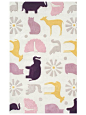 Rug Market Cream Menagerie Rug: 