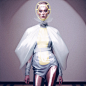 Retro Futuristic Fashion Exploration – Maison Meta | AI Generative Agency in New York | AI FASHION