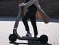 Bo M kuggage-friendly electric scooter has a Tesla-inspired design with innovative tech