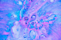 BUBBLY : Abstract wallpapers of colorful fizzy water by Katya Havok.