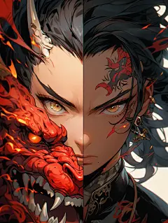 一念神魔｜你的另一面｜仙魔｜4K高清壁纸 - 小红书