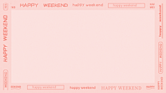 粉色便签生活日常vlog片头片尾