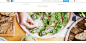 Vegetarian Restaurant Website Template | WIX