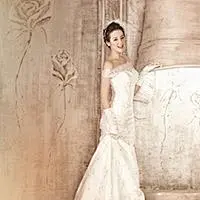 迪丽热巴婚纱照_360图片