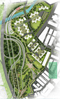 The project mainly focus on the proposal of landscape design on area near and under flyover: 