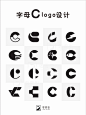 200个C字母的创意logo设计-09