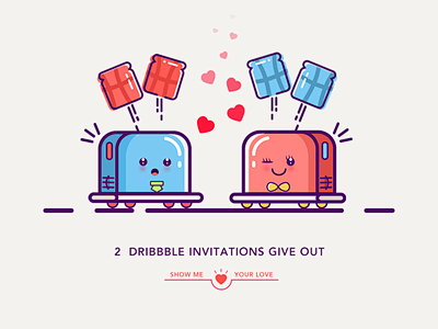  2 Dribbble Invites