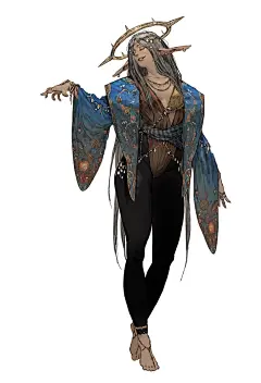 人物设计 机械武士装备格斗 同人插画