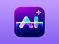 AI Scanner, App Icon design. by Igor Radivojevic on Dribbble