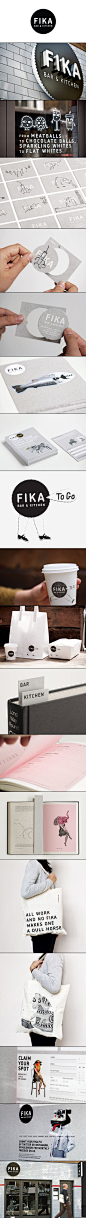 Fika Bar and Kitchen. Claim your spot #identity #packaging #branding PD: 