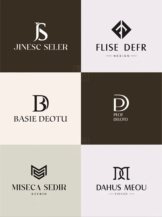 字母组合logo怎么设计？ - 小红书