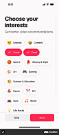 TikTok screen