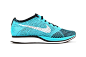 Nike Flyknit Racer Turquoise/White/Black 配色