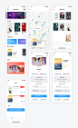 书店app ui .xd素材下载 - 豆皮儿