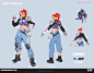 [Overwatch 2 x Le sserafim] Brigitte skin concept